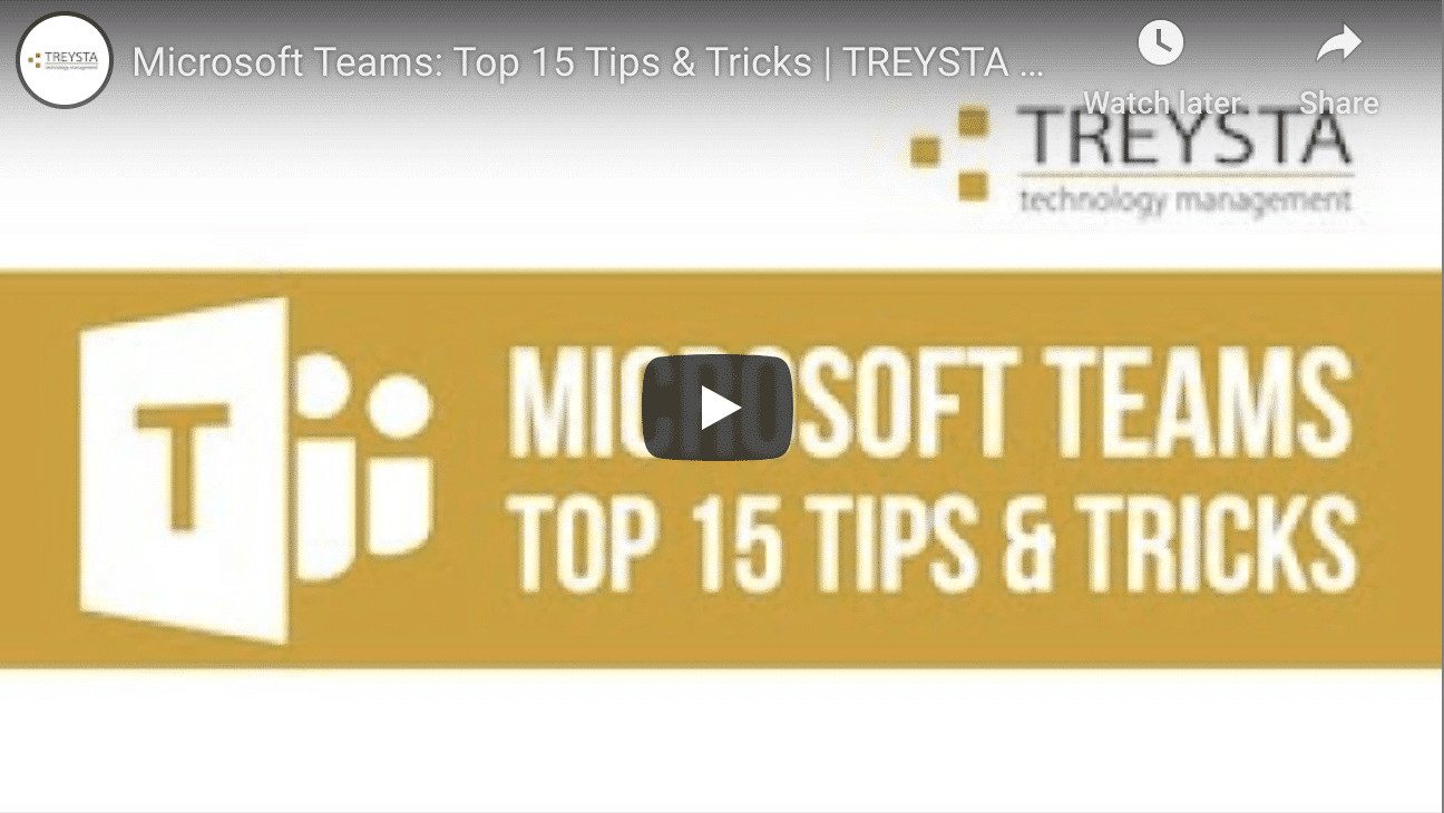 Time-Saving Microsoft Teams Tips